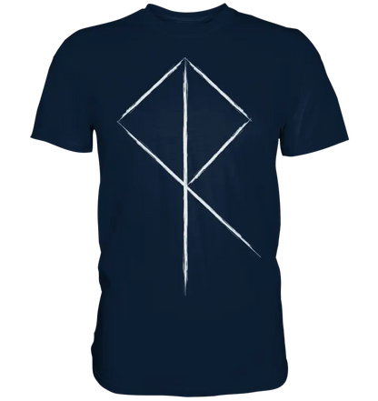 Wikinger Rune - Herren Shirt - Navy / XS - Unisex-Shirts