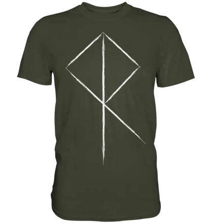 Wikinger Rune - Herren Shirt - Urban Khaki / XS - Unisex-Shirts