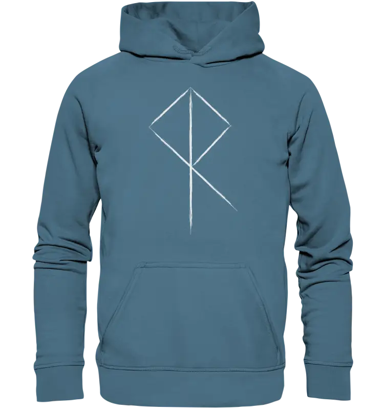 Wikinger Rune - Unisex Hoodie - Airforce Blue / XS - Hoodies