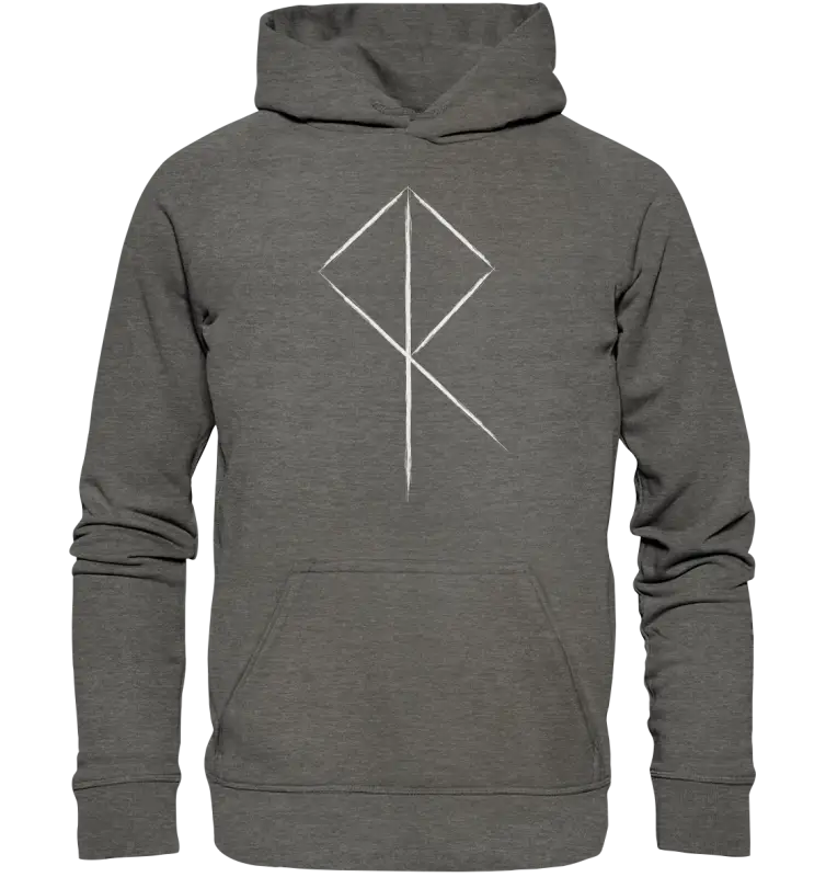 Wikinger Rune - Unisex Hoodie - Charcoal (Heather) / XS - Hoodies