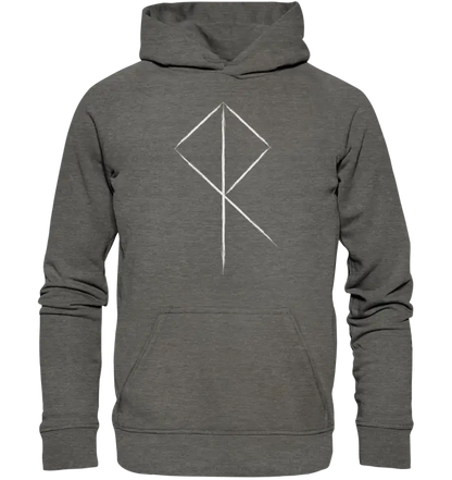 Wikinger Rune - Unisex Hoodie - Charcoal (Heather) / XS - Hoodies