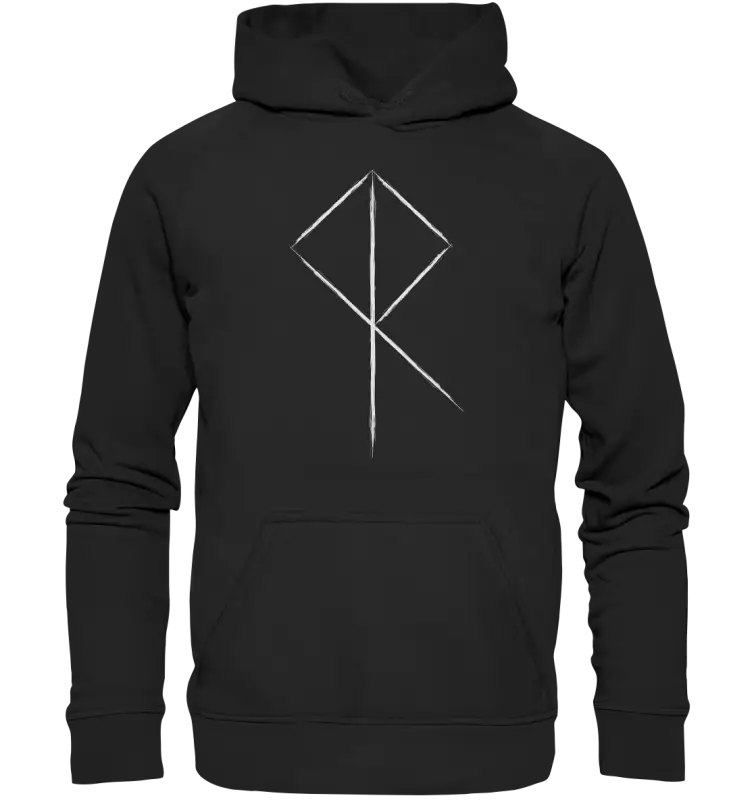 Wikinger Rune - Unisex Hoodie - Jet Black / XS - Hoodies