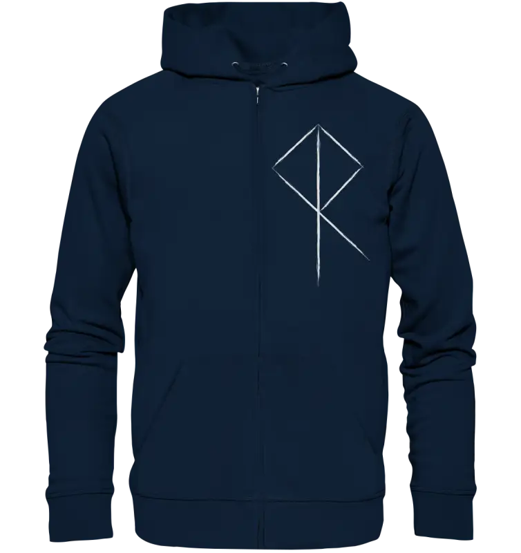 Wikinger Rune - Zipper - Navy / S - Jacken/ Zipper