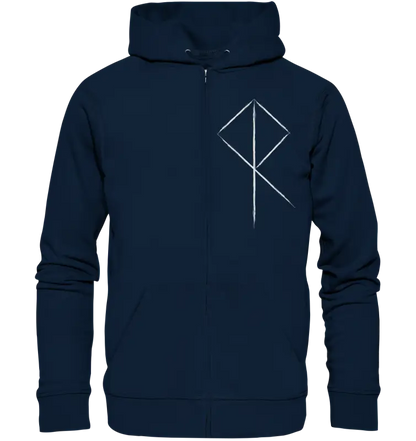Wikinger Rune - Zipper - Navy / S - Jacken/ Zipper