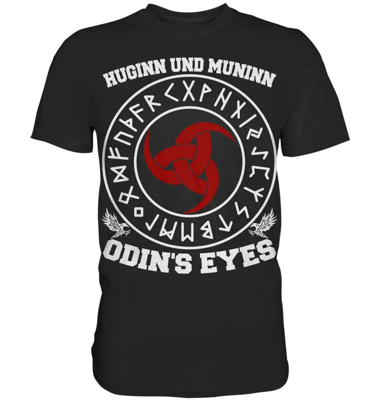 Wikinger-Shirt "Huginn und Muninn - Odins Augen" - Donnerwolf