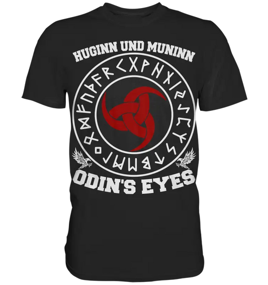 Wikinger-Shirt "Huginn und Muninn - Odins Augen" - Donnerwolf