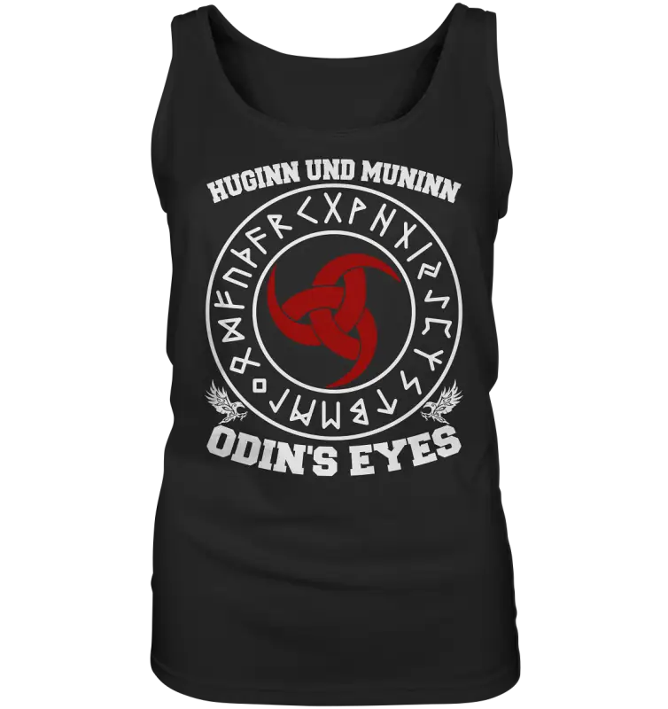 Wikinger-Shirt "Huginn und Muninn - Odins Augen" - Damen Tank-Top - Donnerwolf