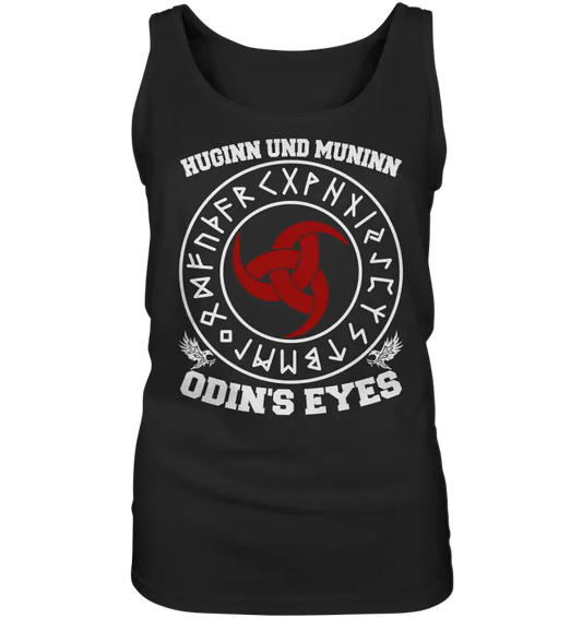 Wikinger-Shirt "Huginn und Muninn - Odins Augen" - Damen Tank-Top - Donnerwolf