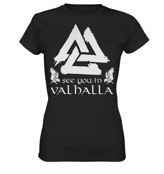 Wir sehen uns - Damen Premium Shirt - Donnerwolf