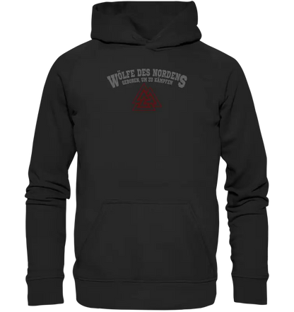Wölfe des Nordens - Unisex Hoodie & Beidseitiger Druck - Deep Black / XS - Hoodies