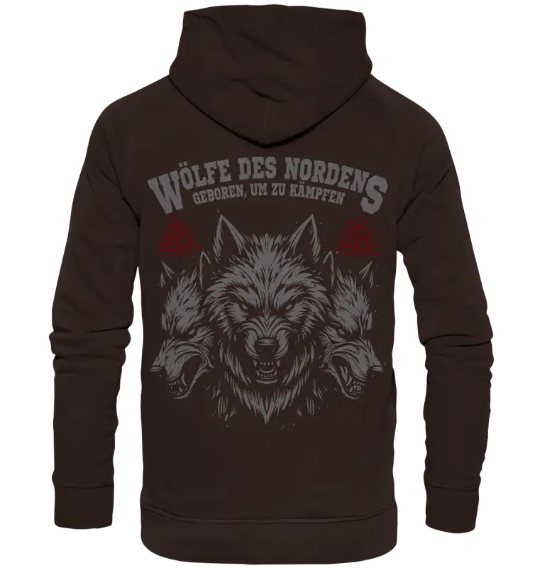 Wölfe des Nordens - Unisex Hoodie & Beidseitiger Druck - Hoodies