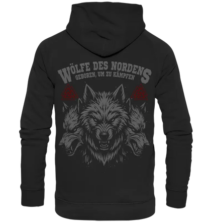 Wölfe des Nordens - Unisex Hoodie & Beidseitiger Druck - Hoodies