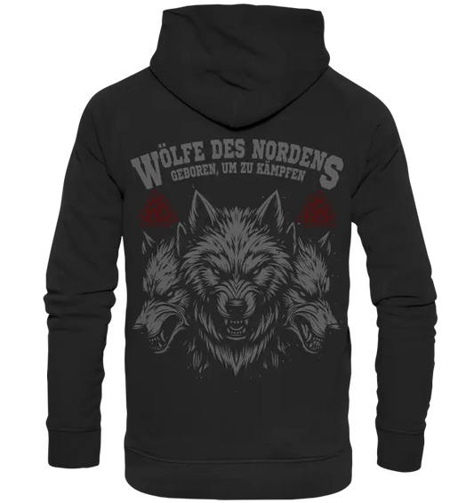 Wölfe des Nordens - Unisex Hoodie & Beidseitiger Druck - Hoodies