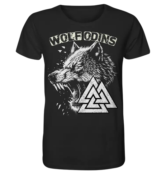 Wolf Odins - Herren Organic Shirt - Donnerwolf
